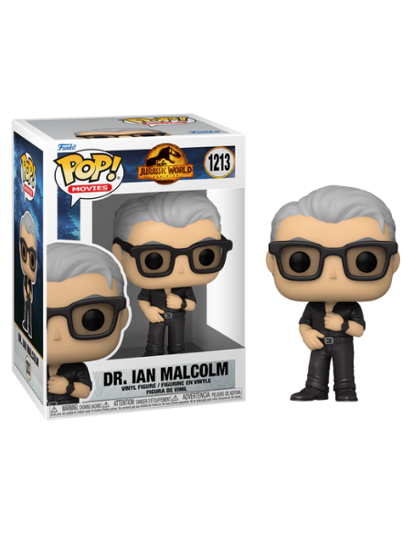 Funko Pop Dr. Ian Malcolm. Jurassic World Dominion (CAJA DAÑADA)  - 