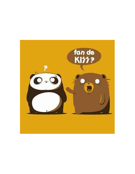 Camiseta Fan de Kiss?  - 