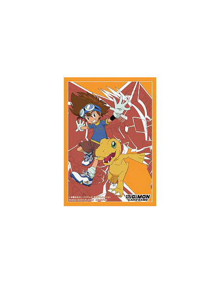 Sleeves Digimon Tai and Agumon Size Standard (60)
