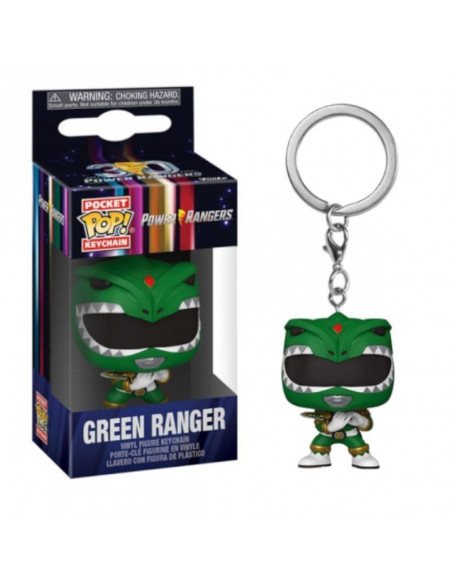 Keychan Pop Green Ranger. Power Ranger 30th