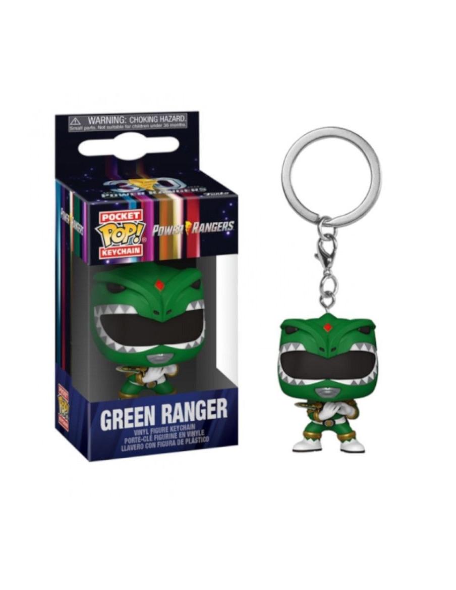 Keychan Pop Green Ranger. Power Ranger 30th