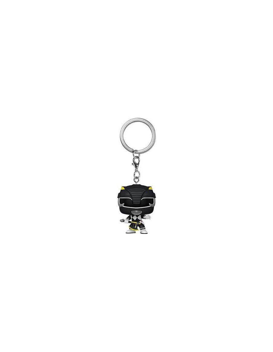 Keychan Pop Black Ranger. Power Ranger 30th  - Keychan Pop Black Ranger. Power Ranger 30th