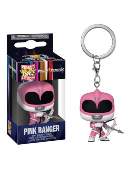 Llavero Pop Pink Ranger. Power Ranger 30th