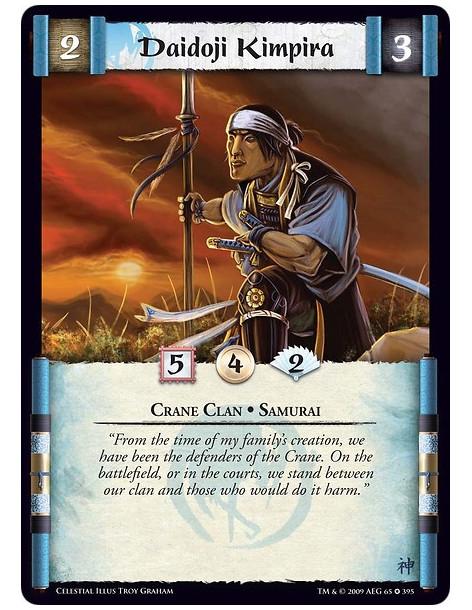 Daidoji Kimpira (Español)  - Crane Clan • Samurai