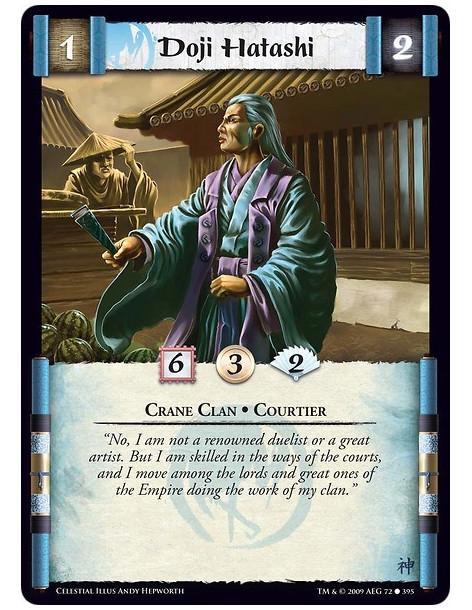 Doji Hatashi (Spanish)  - Crane Clan • Courtier