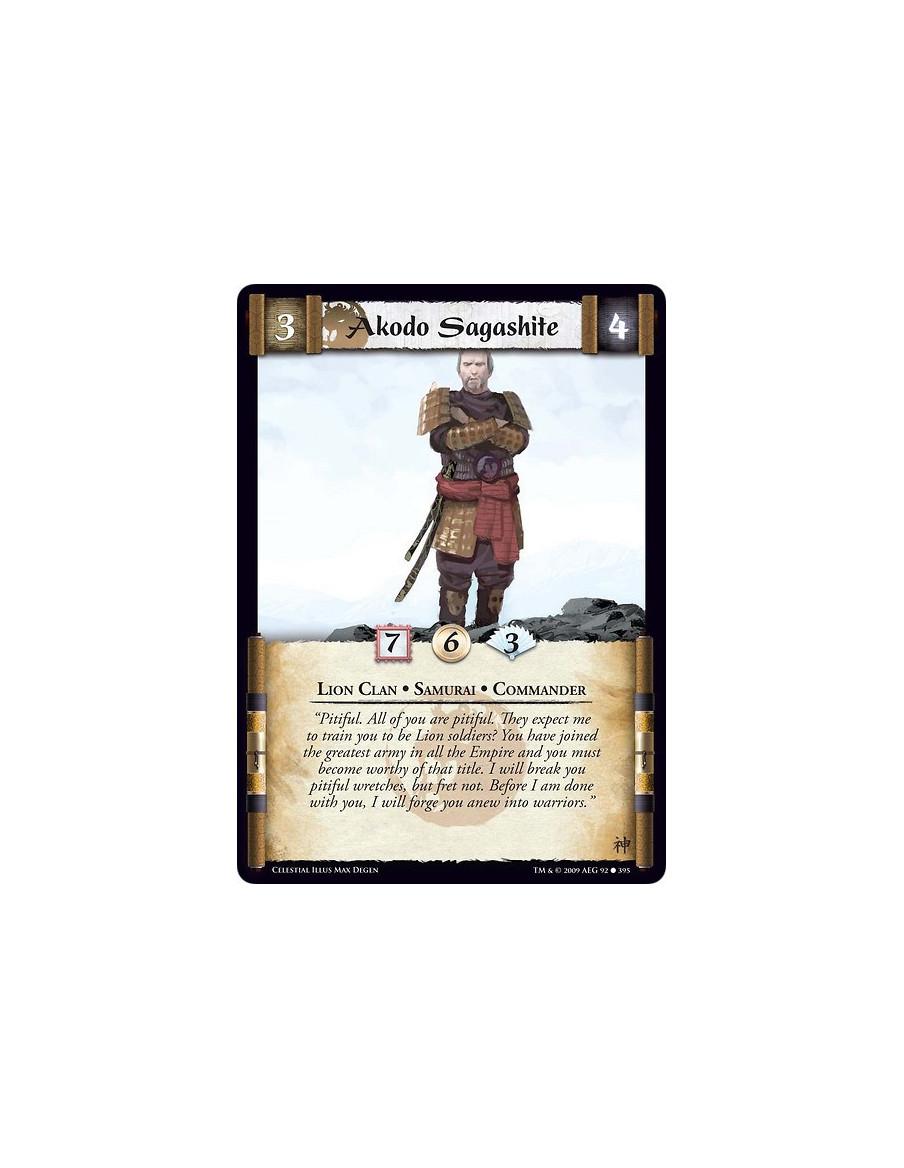 Akodo Sagashite (Español)  - Lion Clan • Samurai • Commander