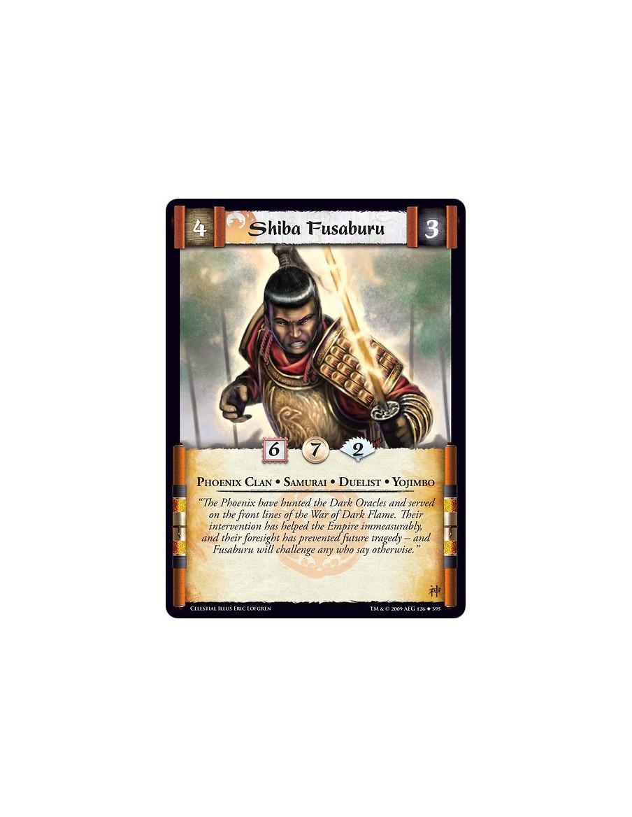 Shiba Fusaburu (Español)  - Phoenix Clan • Samurai • Duelist • Yojimbo