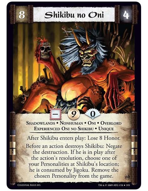 Shikibu no Oni Exp (Español)  - Shadowlands • Nonhuman • Oni • Overlord • Experienced Oni no Shikibu • Unique After Shikibu ente