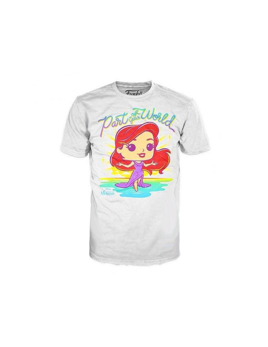 Camiseta Ariel Part of your World Pop. La Sirenita