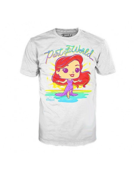 T-Shirt Ariel Part of your World Pop. The Little Mermaid