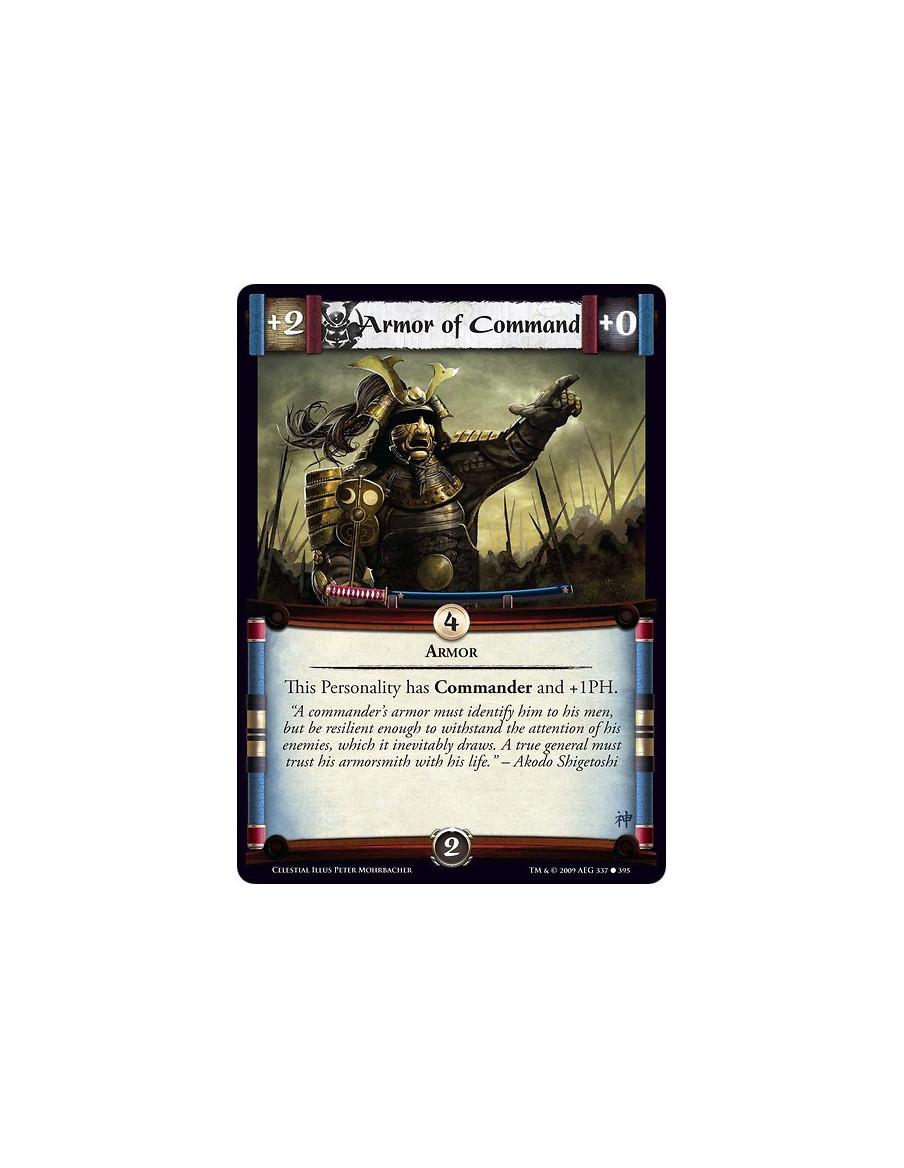 Armor of Command (Español)  - Armor This Personality has Commander and +1PH.