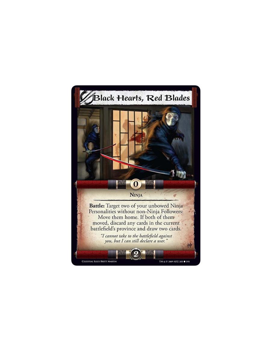 Black Hearts, Red Blades (Español)  - Ninja Battle: Target two of your unbowed Ninja Personalities without non-Ninja Followers: 