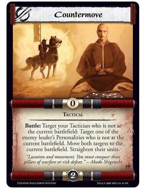 Countermove (Español)  - Tactical Battle: Target your Tactician who is not at the current battlefield: Target one of the enemy l