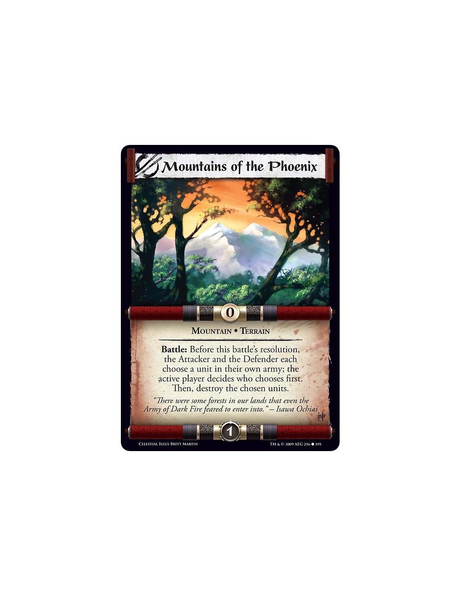 Mountains of the Phoenix (Español)  - Mountain • Terrain Battle: Before this battle’s resolution, the Attacker and the Defender 