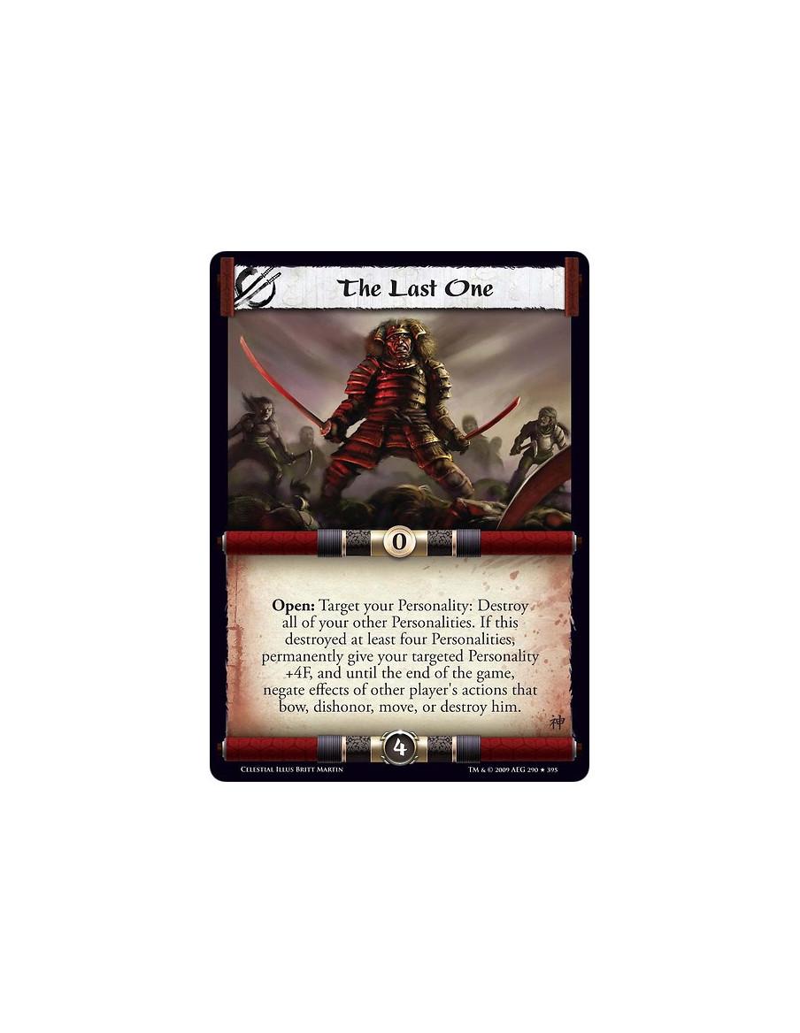 The Last One  - Open: Target your Personality: Destroy all of your other Personalities. If this destroyed at least four Personal