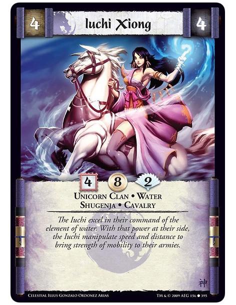 Iuchi Xiong (Español)  - Unicorn Clan • Water  • Shugenja • Cavalry