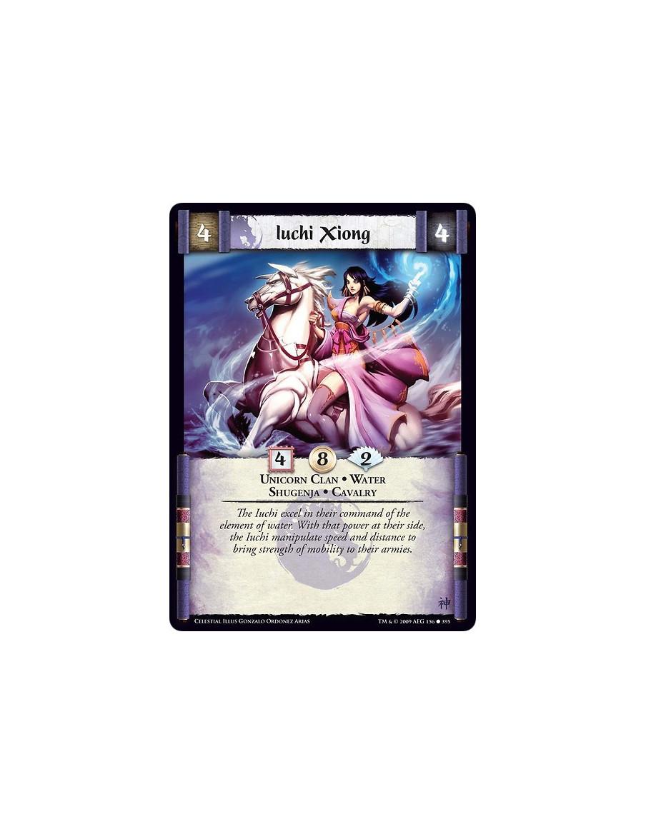 Iuchi Xiong (Español)  - Unicorn Clan • Water  • Shugenja • Cavalry