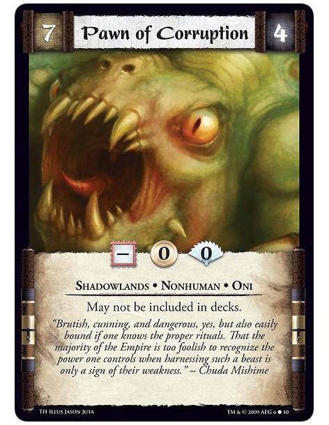 Pawn of Corruption (Español)  -   Shadowlands • Nonhuman • Oni