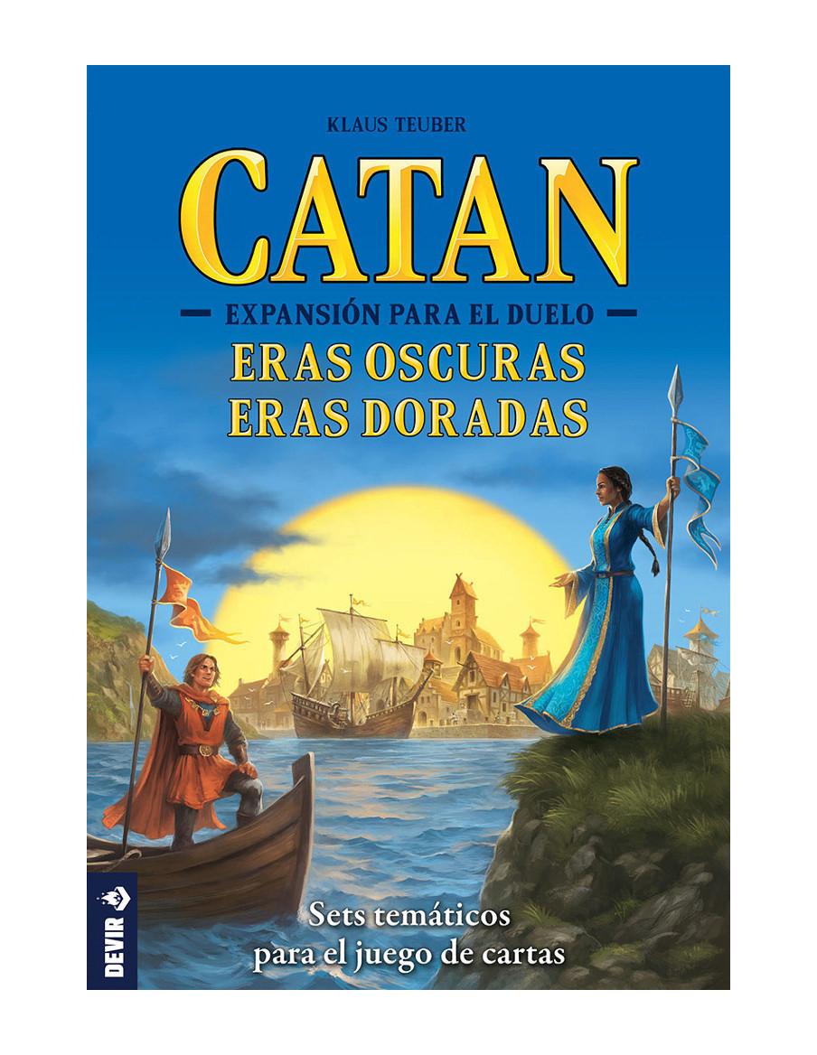 Catan: El Duelo. Expansión Eras Oscuras Eras Doradas  - Amplía la experiencia de Catan: el duelo con esta expansión de 215 carta