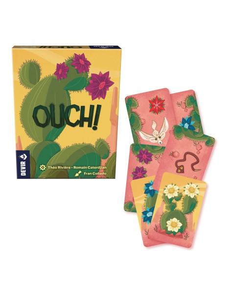 Ouch!. Boardgame  - Los cactus del desierto esconden flores de gran belleza... ¡Pero cuidado con los pinchos! Para ganar en Ouch 2