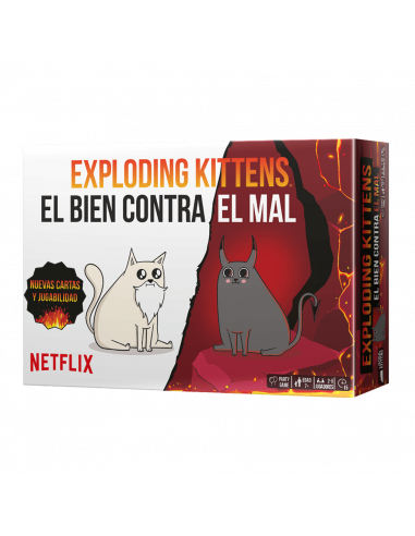 Exploding Kittens: Good vs Evil (Spanish)