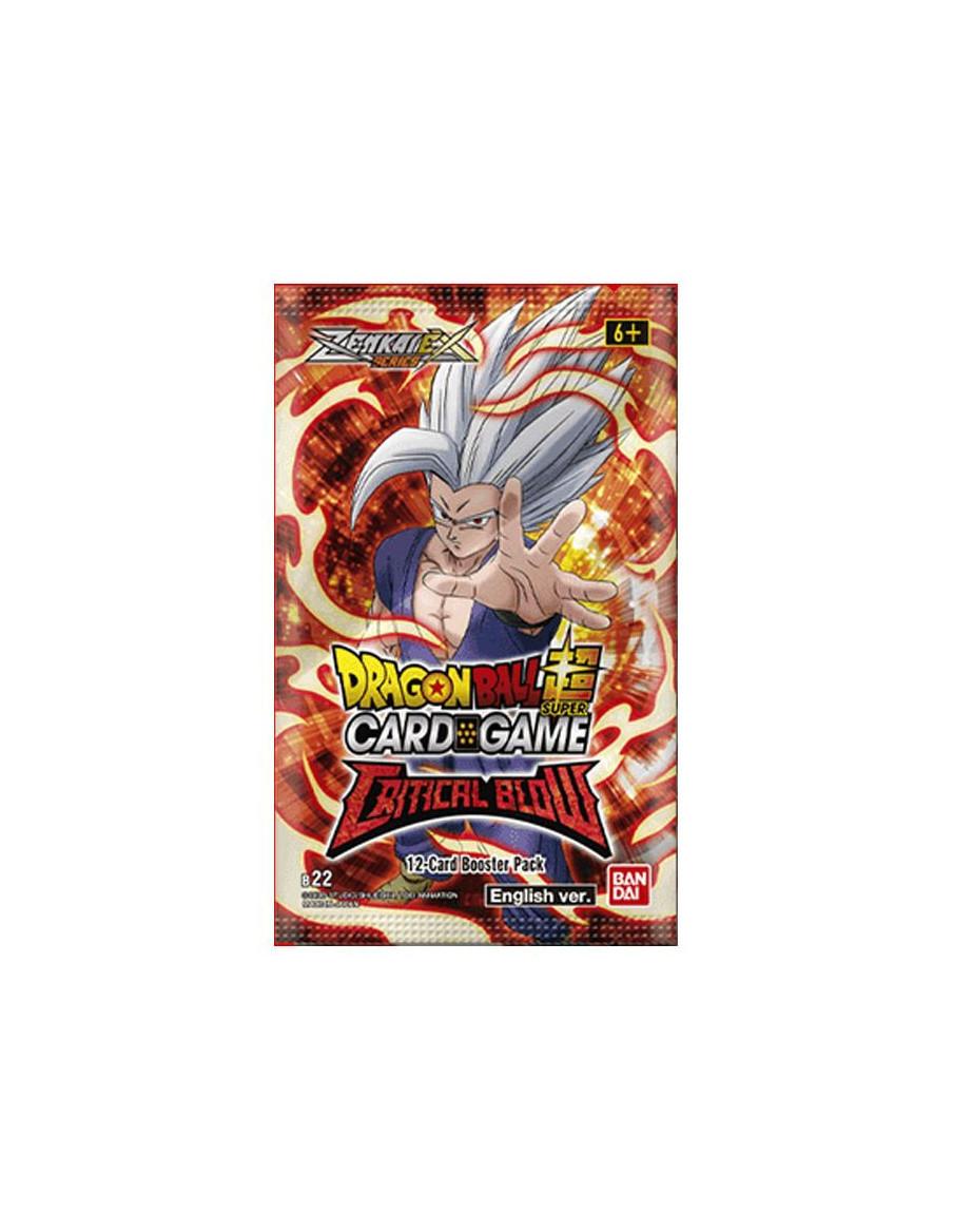 Zenkai Series 5 BT22 Critical Blow: Booster Pack(12 Cards)