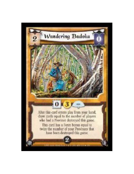 Wandering Budoka  - After this card enters play form your hand, draw cards equal to the number of players who had a Province des