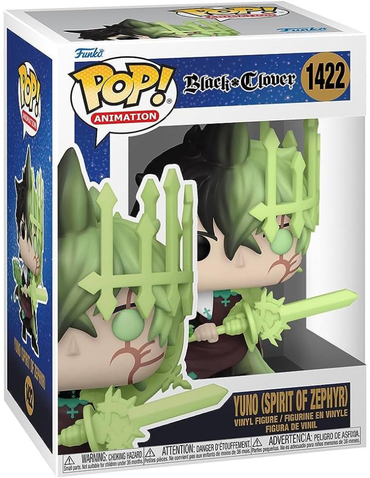 Funko Pop. Yuno (Spirit of Zephyr). Black Clover  - Funko Pop. Yuno (Spirit of Zephyr). Black Clover