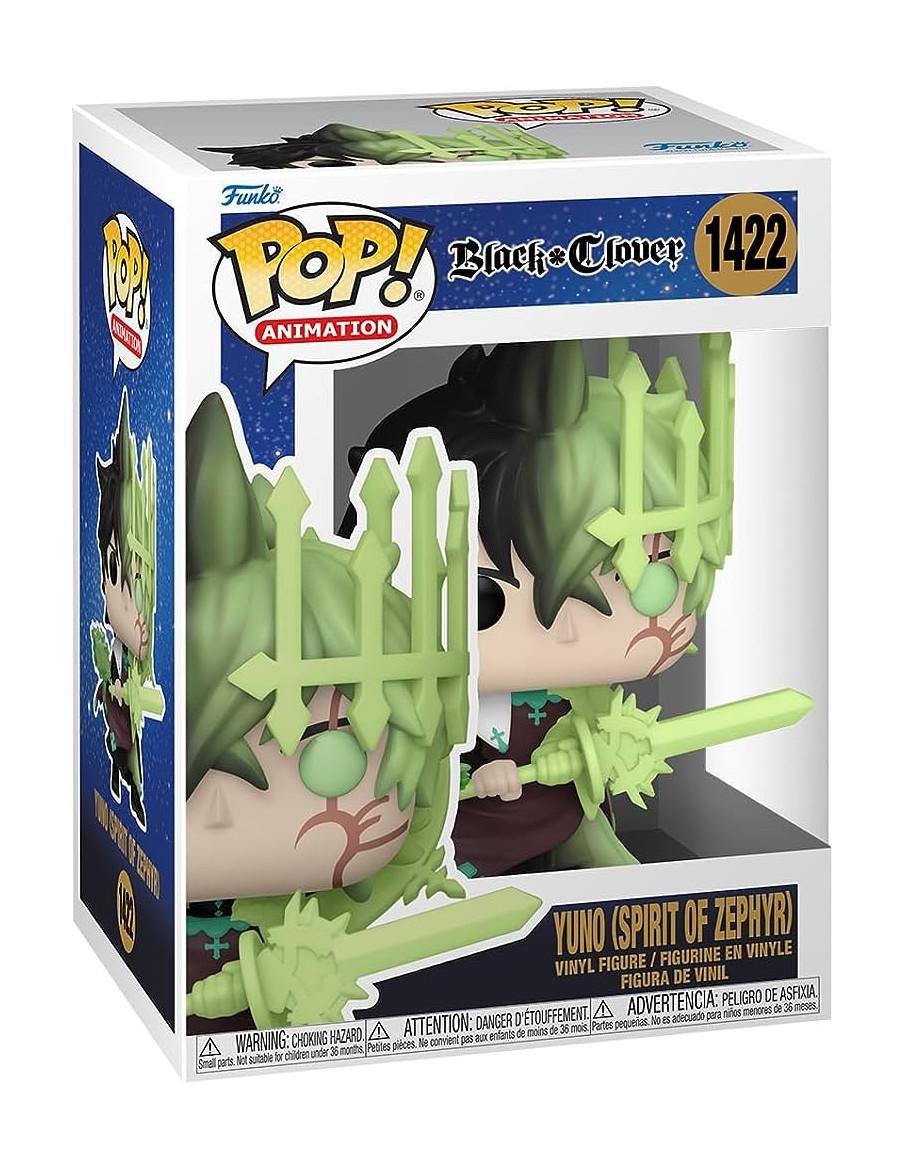 Funko Pop. Yuno (Spirit of Zephyr). Black Clover  - Funko Pop. Yuno (Spirit of Zephyr). Black Clover