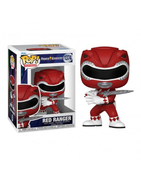 Funko Pop. Ranger Rojo. Power Rangers