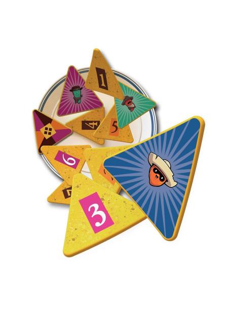 Come nachos (Nacho Pile)  - No te dejes engañar por el aspecto delicioso de este juego: ¡aquí la cosa va de robarle comida a tus 2