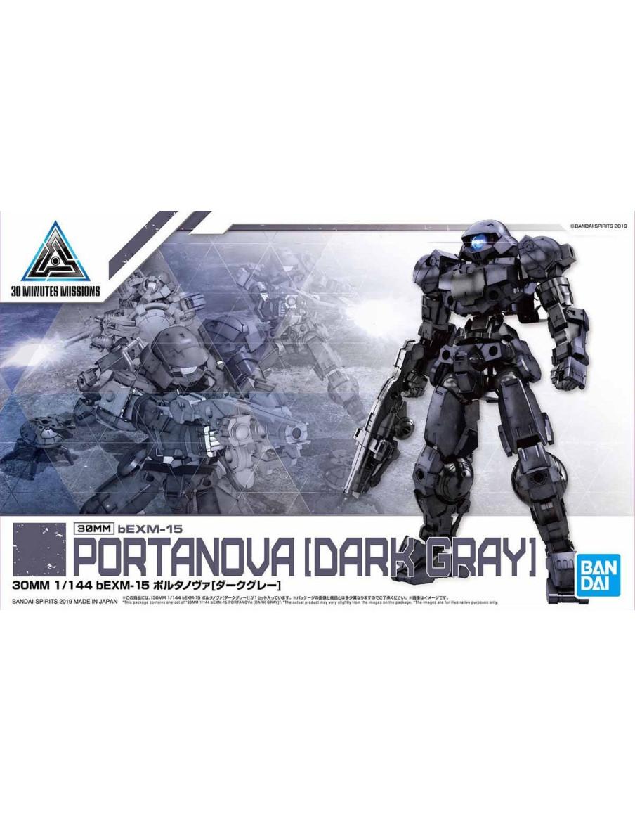 Figura Montable. BEMX-15 Portanova (Gris Oscuro). Gundam