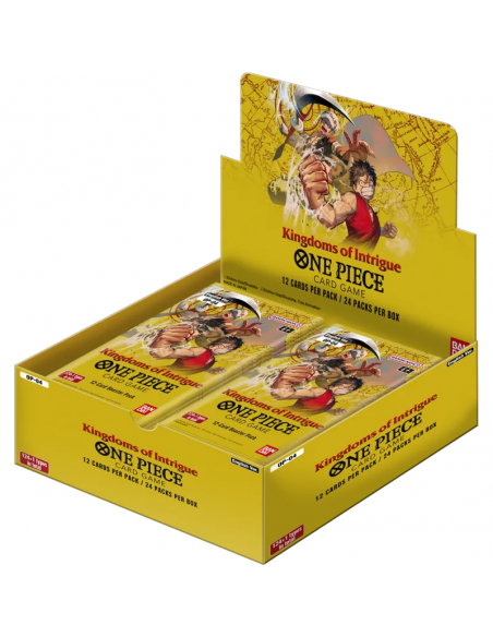 One Piece: Kingdoms Of Intrigue OP04 Booster Box (24)