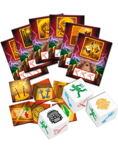 Escape. Juego de Mesa  - ¿Eres fan de Indiana Jones, Tomb Raider o Uncharted? ¡Este es tu juego! En Escape tu grupo se ha quedad
