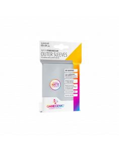 Gamegenic Cover Sleeves Clear. Standard Size (69x94mm)  - Gamegenic Cover Sleeves Clear. Standard Size (69x94mm) 50 Sleeves