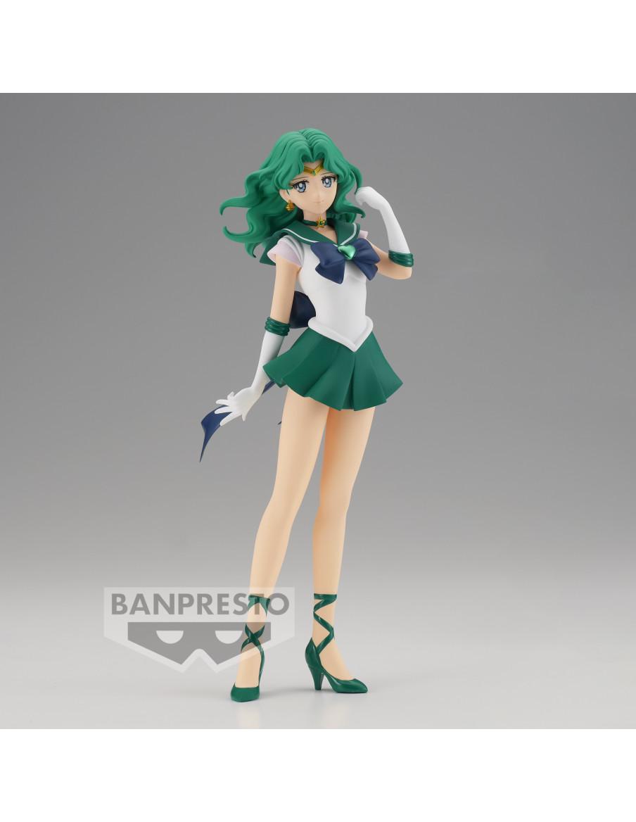 Figure Banpresto Super Sailor Neptune (Michiru Kaio) Glitter & Glamours. Sailor Moon  - Figure Banpresto Super Sailor Neptune (M
