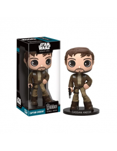 Figura Cassian Andor funko Wobbler (Caja dañada)  -