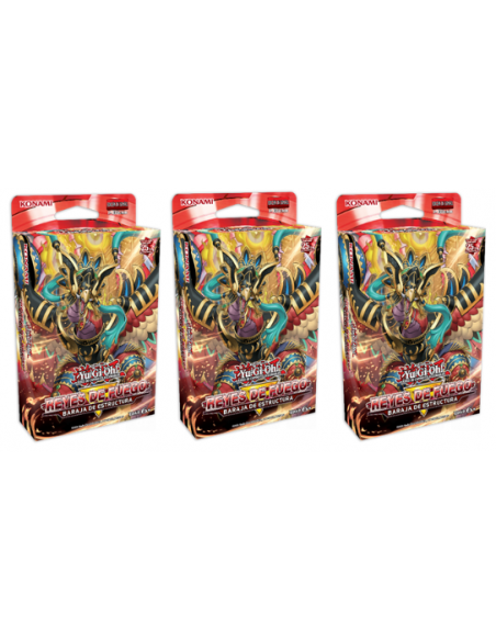 Revamped: Fire Kings Structure Deck x3 (Spanish)  - 