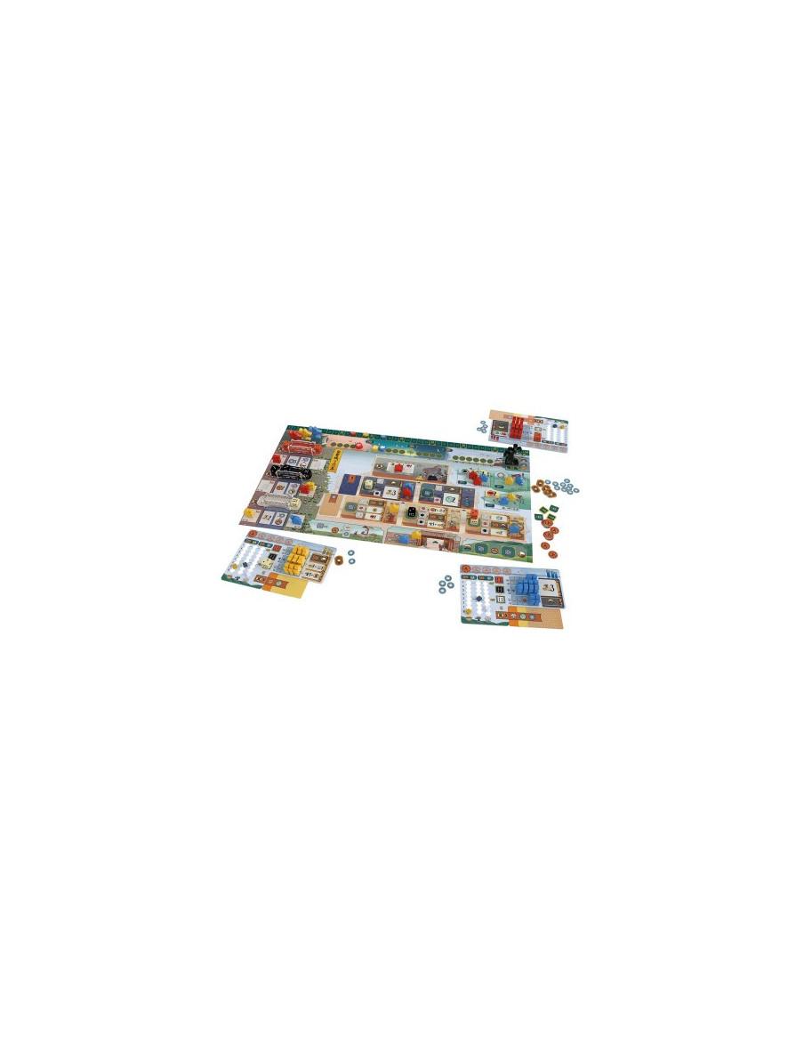 The White Castle. Juego de Mesa  - White Castle es un juego de tipo euro con mecánicas de gestión de recursos, colocación de tra