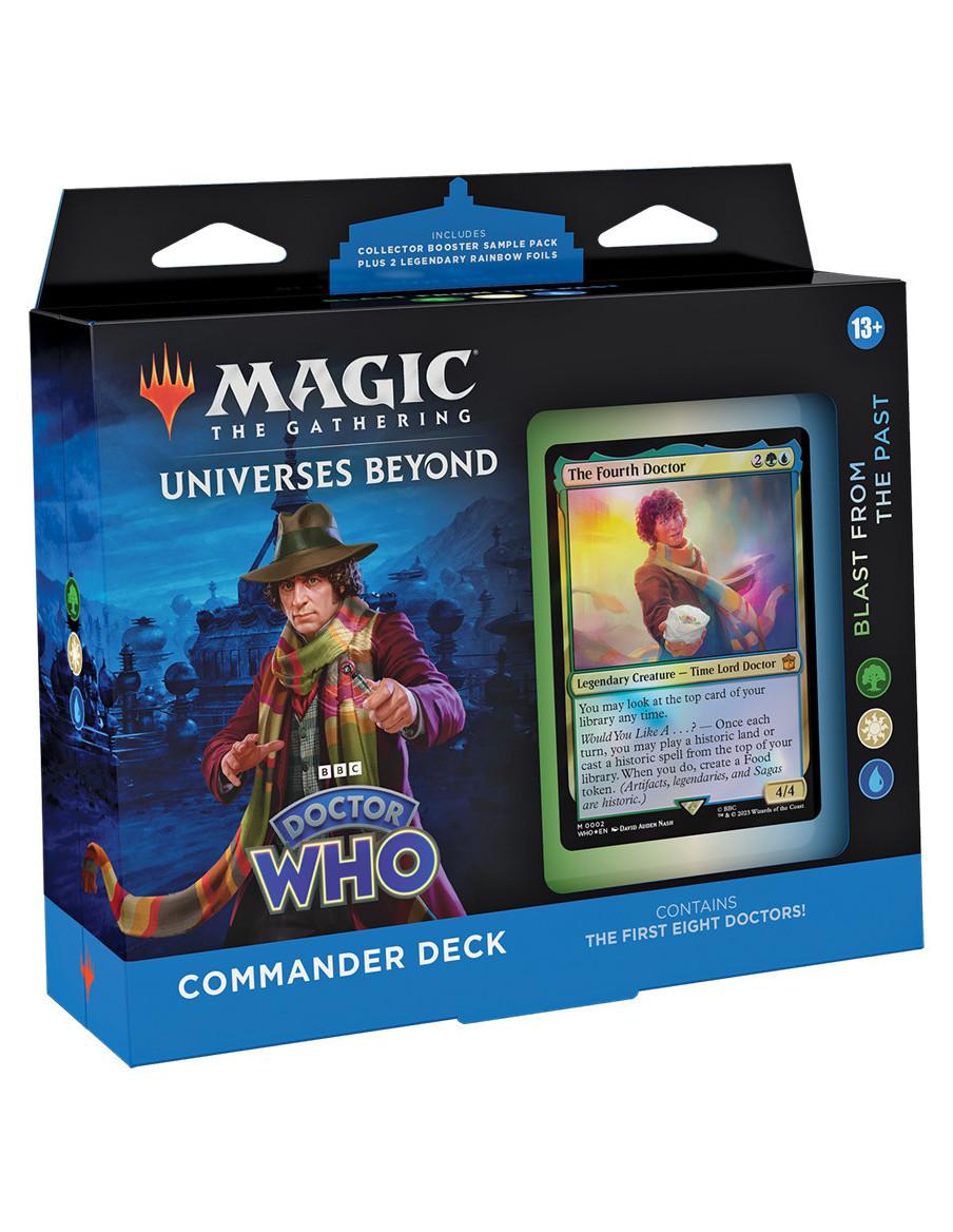 Blast from the Past. Dr Who: Mazo de Commander (Inglés)  - Contiene los primeros 8 Doctores