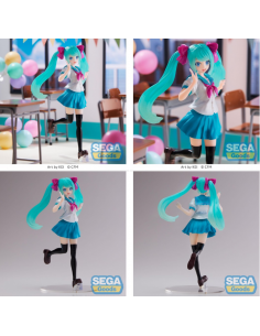 Figura Hatsune Miku 16th Anniversary KEI Ver. Luminasta  -  2