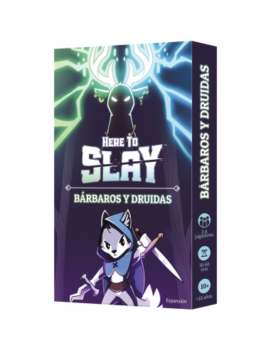 Here to Slay: Bárbaros y Druidas