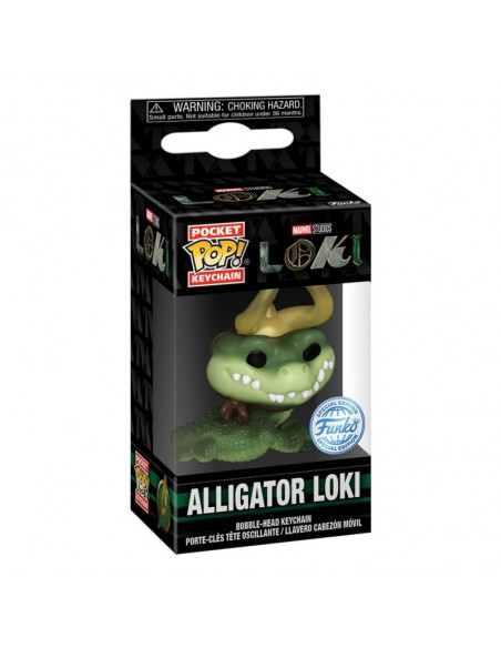 Llavero Pop. Alligator Loki. Loki
