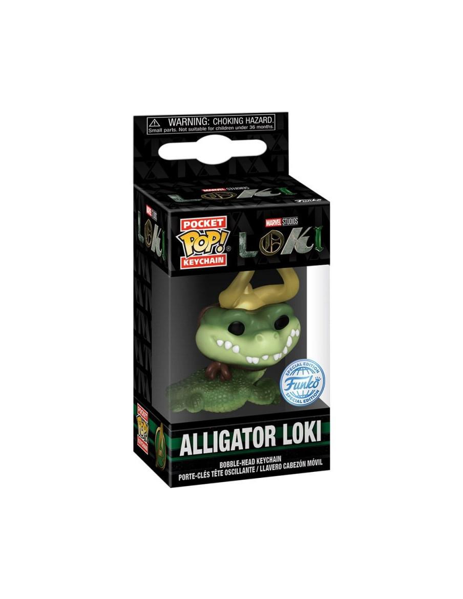 Llavero Pop. Alligator Loki. Loki