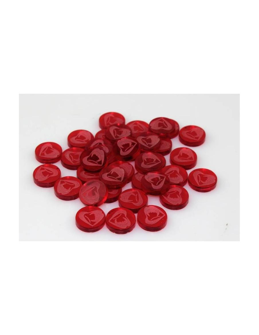 VTES. Bolsa 40 Tokens Labios (Magenta)  - VTES. Bolsa 40 Tokens Labios (Magenta)
