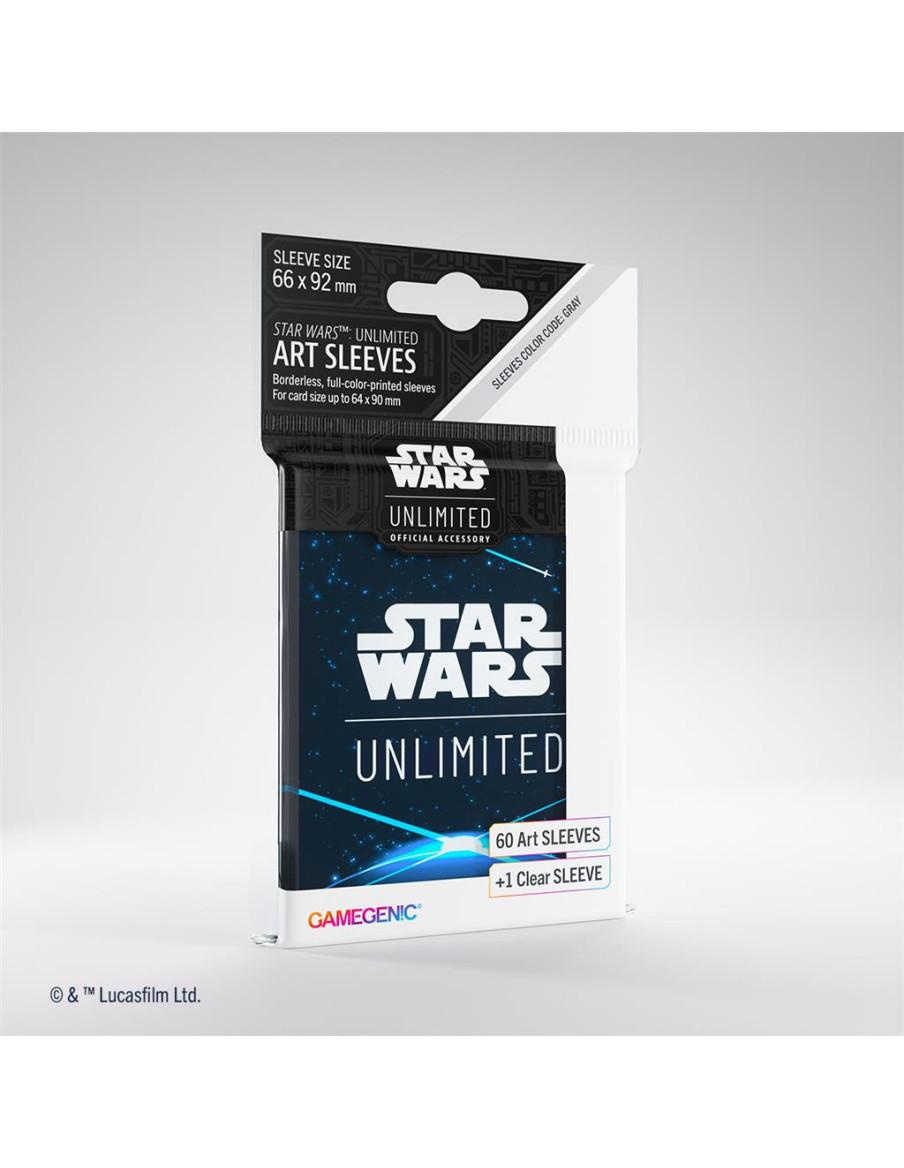 Star Wars: Unlimited - Art Sleeves: Space Blue (60)  - 