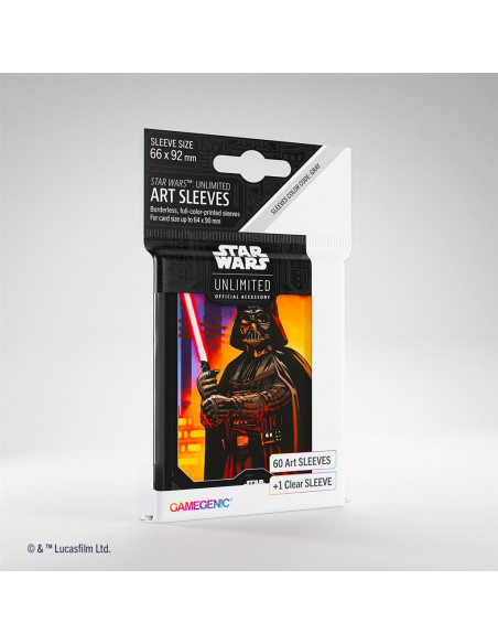 Star Wars: Unlimited - Art Sleeves: Darth Vader (60)