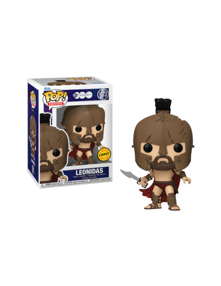 Funko Pop Leonidas Chase (Con casco). 300 WB  - 