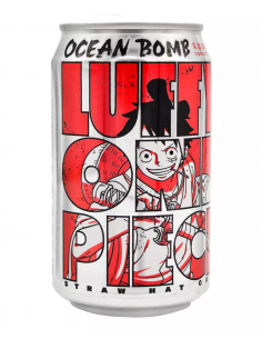 Ocean Bomb de yogur edición One Piece (Luffy)  - Ocean Bomb de yogur edición One Piece (Luffy) 33cl