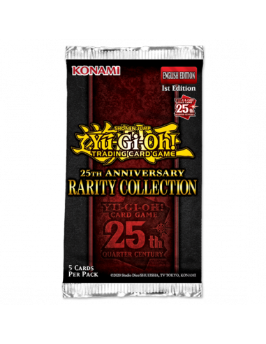 25th Anniversary Rarity Collection: Booster Pack (5 Cards) English